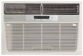 If you're getting tired of noisy ac in your room, then check out this buyer's guide and having the quietest window air conditioner makes it ideal to sleep, relax, or make conversation with others with ease. Frigidaire Fra25esu2 25 000 Btu Room Air Conditioner With 16 000 Btu Heat Pump 9 4 Energy Efficiency Ratio 1 672 Sq Ft Cooling Area 24 Hour On Off Timer And Remote Control Frigidaire Fra Series