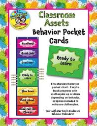 Pocket Chart Behavior Cards