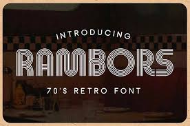 41 best bold retro fonts to