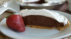 easy chocolate pudding pie dessert recipe