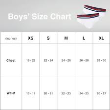 Jockey Mens T Shirts Size Chart Jockey Vest Size Chart