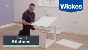 a kitchen cabinet with wickes