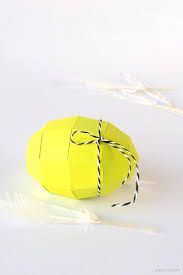 How To Make A Paper Egg Very Easy With Free Template