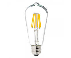 St18 Led Filament Bulb 60w Equivalent Vintage Light Bulb 12v Dc 350 Lumens Super Bright Leds