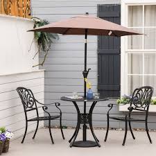 Outsunny 30 Round Patio Dining Table