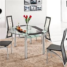 Extendable Tempered Glass Dining Table