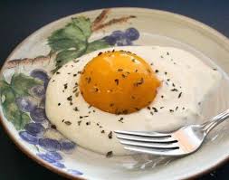 Instant coffee, eggs, sugar, almonds, ladyfingers, milk, condensed milk and 1 more. Fake Egg Orange Peach Dessert Bowl You Can Make This Recipe More Fun For Kiddies By Mixing The Yogurt And Pouring It On A P April Fools Food Food Pranks Food