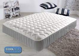 memory foam mattress quilted sprung 3ft
