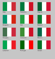 Standard $ 24.95 add to cart; The Italian Flag With Green White And Red Taken From Other Flags Colorblind