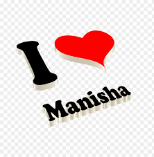 hd png manisha 3d letter png