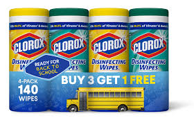 Fresh scent 75 count(pack of 3)verified purchase. Clorox Disinfecting Wipes Value Pack 75 Count Each Pack Of 3 Bleach Free Cleaning Wipes Household Cleaning Disinfectant Wipes