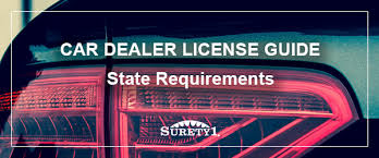 car dealer license guide state by
