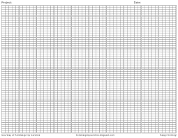 Knitting Graph Paper Excel Sada Margarethaydon Com