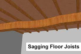 sagging floor joists how to fix them