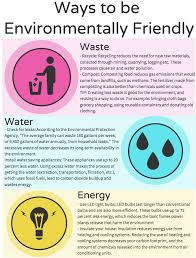 ways to be environmentally friendly