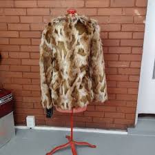 Vintage Adrienne Landau Faux Fur Jacket