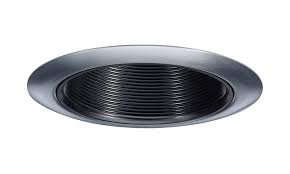 Juno Lighting 14b Sc 4 Inch Black Baffle With Satin Chrome Trim Ring Recessed Lighting Trim At Green Electrical Supply