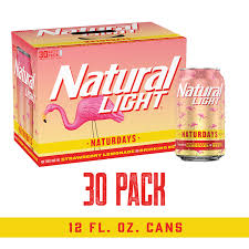 natural light naays beer 30 pack