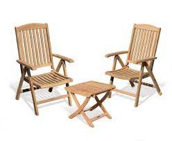 cheltenham reclining garden chairs set