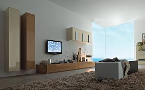 Modern Living Wall Units Interior