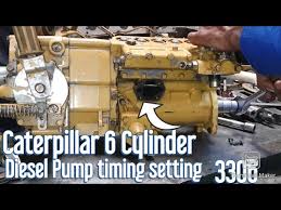 CAT# Caterpillar 3306 Engine DITA Diesel Pump Timing And Crankshaft Timing  Settings & Camshaft 🐈 - YouTube