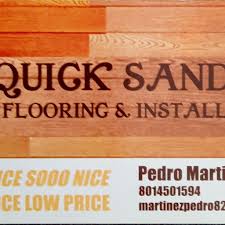 quick sand flooring install salt