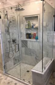 awesome bathroom shower glass panel