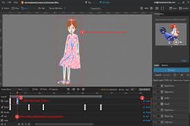 how to use layer frames mango animate
