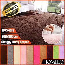 homelo 200cm x 300cm gy fluffy