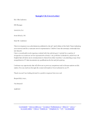 Great Sample Cover Letter Uk    On Resume Cover Letter Examples    