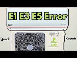 orient inverter ac e1 e3 e5 error codes