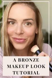 a bronze makeup look for summer in just