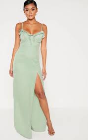 Look no further than prettylittlething australia doll. 45 Seafoam Green Wedding Guest Dress For Fall 2019 Grab This Beautiful Dress Made By Prettylittlething Midi Dress Knee Length Midi Dresses Maxi Dress Green