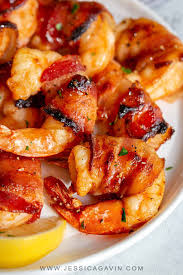 The recipes include creamy dips, easy olive tapenade, cocktail meatballs, and more. Bacon Wrapped Shrimp Recipe Jessica Gavin