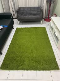 karpet ikea hijau 133x195cm