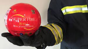 Yangın söndürme topu taşınabilir ve yangın içinde bulunursa yangın alevinin değmesiyle otomatik patlayarak yangına müdahale eder. Xchndxaxbr6bm
