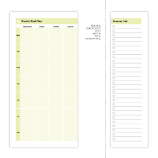 Meal Planner Template Free Printable Download Ideas For