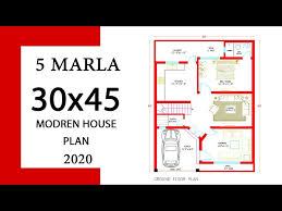 30 X 45 West Facing House Plan 30 45