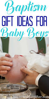 baptism gift ideas for baby boys