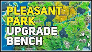 If i've missed any of the upgrade bench locations let me know in the comments so i can update the one to the left of frenzy farm is above the farm and the other is in the center of steamy. Fortnite Weapon Upgrade Bench Locations Youtube