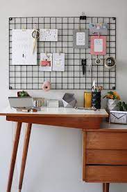 Stylish Black Wire Wall Organizer