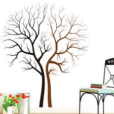 two trees wall art mural decal
