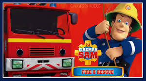 fireman sam fire rescue fire truck