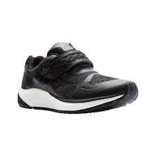 Womens Propet One Strap Sneaker Size 65 B Blackgrey Mesh