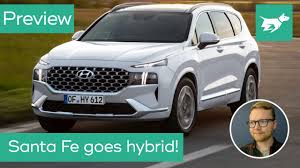 Actual mileage may vary with options, driving conditions, driving habits and vehicle's condition. Hyundai Santa Fe 2021 Preview Hybrid Suv Detailed Youtube