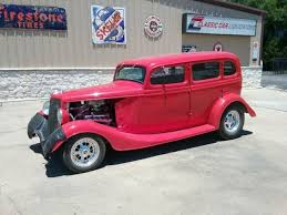 1934 Ford Fordor 14926 Miles RED Sedan 350 Chevrolet V8 Turbo 400 Auto for  sale: photos, technical specifications, description