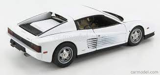 As part of an agreement with ferrari it was miami city officials felt that the word vice in the show's title would further tarnish the city's reputation, and suggested a few nondescript alternative. Mattel Hot Wheels P9904 Masstab 1 18 Ferrari Testarossa 1984 Miami Vice White
