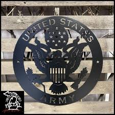 United States Army Metal Wall Art Logo
