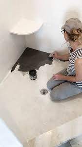 how to paint bathroom tile floor