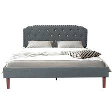 Queen Upholstered Bed Frame